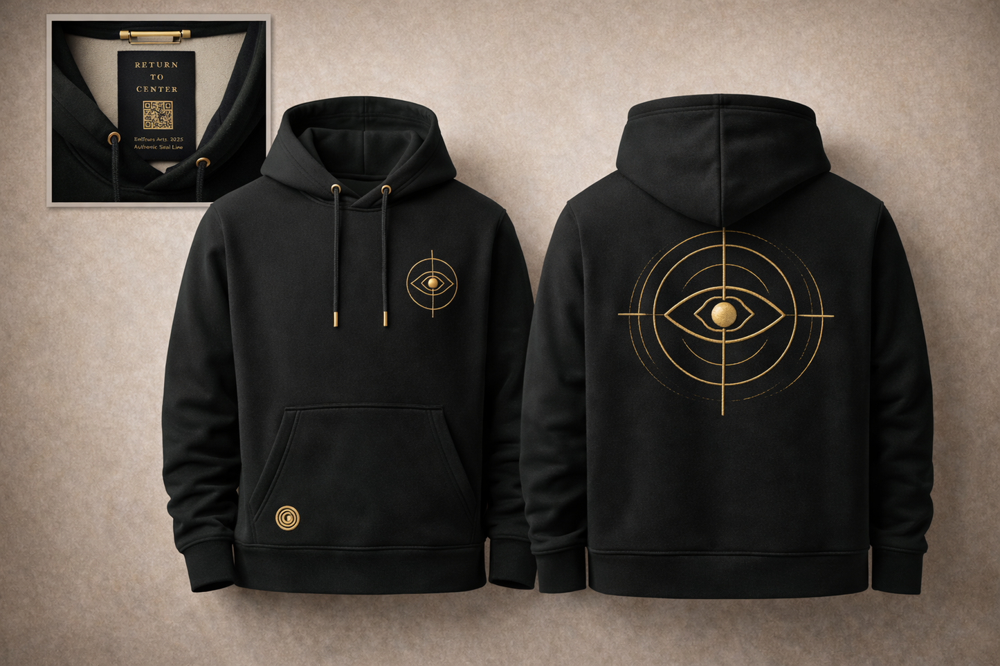 AXIS-SHELL Hoodie v1 — 852 Hz (Seal of Seer)