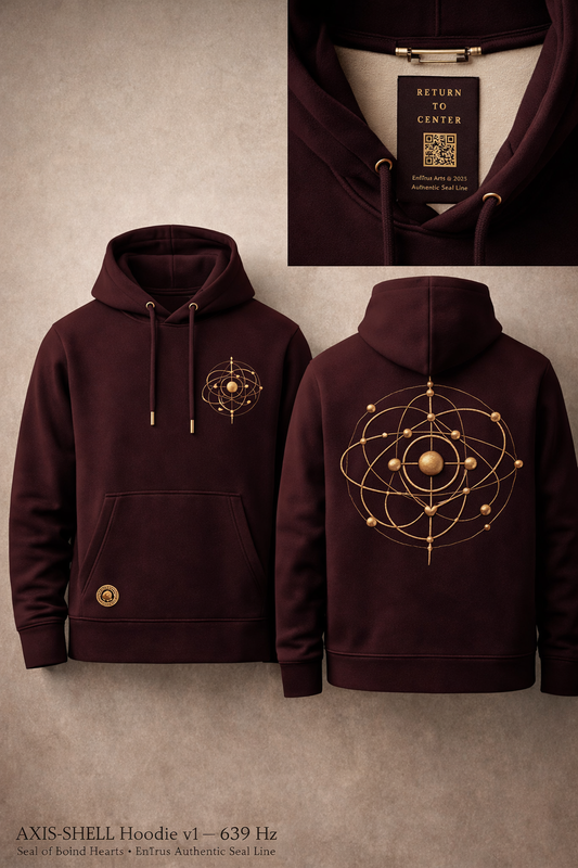 AXIS-SHELL Hoodie v1 — 639 Hz (Seal of Bond)