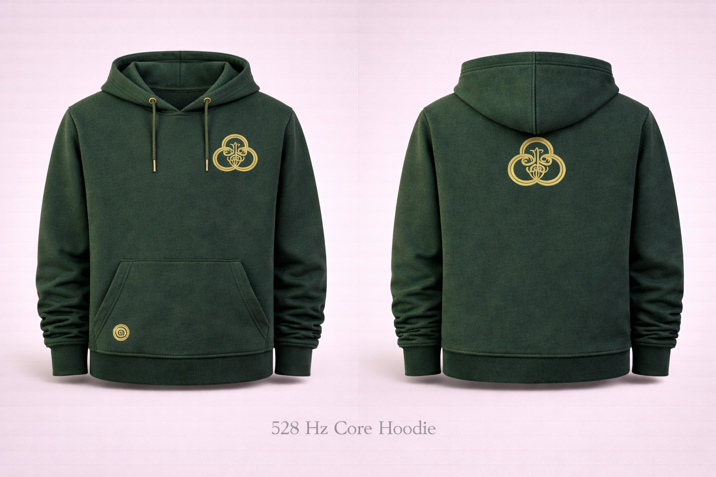 [PRE-ORDER] 528 Hz Hoodie — Seal of Flow