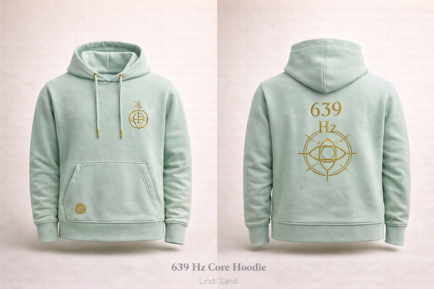 [PRE-ORDER] 639 Hz Hoodie — Seal of Drive